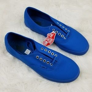 Vans Authentic Mono Imperial Blue Shoes 11.5 & 12